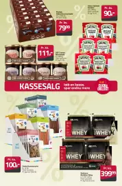 Fleggaard reklamblad Sida 40: Matilde Kakao skummet mælk €79,99, Optimum Nutrition Whey €399,99