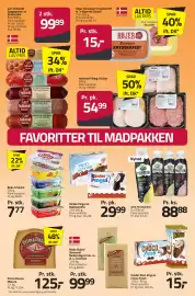 Fleggaard reklamblad Sida 44: Arla Proteindrik €88,88, Kinder Pinguil mælkesnitte €29,99