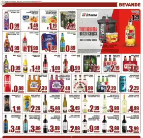 Volantino Sacoph Pagina 17: Birra Bavaria €0,89, Vino Falesco Le Poggere €3,99