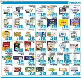 Volantino Sacoph Pagina 5: Biraghi ricetta al pecorino €1,59, Gustissimo mix grattugiato soresina €1,29