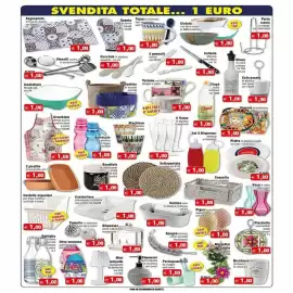 Volantino Magazzini Smart Pagina 3: Segnaposto in tessuto Amalfi, cm 30x45 50 SVENDITA TOTALE... 1 EURO Guanto da forno