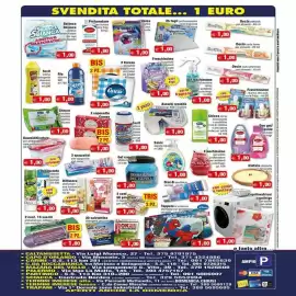 Volantino Magazzini Smart Pagina 5: SVENDITA TOTALE... 1 EURO SELANCA ADDITIVO Sbianca Sbianca additivo smacchiatore per