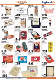 Volantino Big Food Pagina 11: Bonazza wurstel griglia e famiglia €2,89, Casamodena spianata piccante €3,99