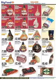 Volantino Big Food Pagina 14: King's prosciutto di parma dop disossato €14,99, Senfter Speck Gran Resa €6,99