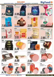 Volantino Big Food Pagina 15: Mortadella Bologna IGP €3,69, Zampini mortadella bollo rosa con pistacchio €2,85