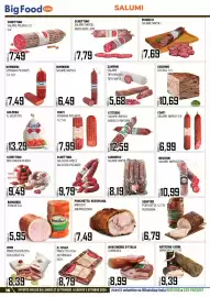 Volantino Big Food Pagina 16: Bombieri spianata piccante €7,49, Coati salame napoli s/v €6,99
