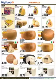 Volantino Big Food Pagina 18: Provolone Fiaschetto Plac €6,99, Vero caciocavallo irpino €8,90