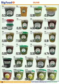 Volantino Big Food Pagina 26: Oliviva Olive Verdi Grecia €5,49, Yma passoloni conditi in olio €4,66