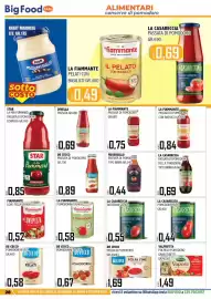 Volantino Big Food Pagina 28: De Cecco polpa fine €1,69, Valfrutta polpa di pomodoro gran cubetti €1,49