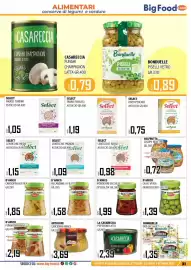 Volantino Big Food Pagina 31: La Casareccia peperoni arrostiti €2,39, D'Amico pomodori secchi le specialità €1,99
