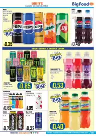 Volantino Big Food Pagina 39: Pepsi Zero Zucchero €0,35, CRODO energy drink €0,79