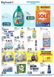 Volantino Big Food Pagina 54: Finish detersivo per lavastoviglie classico limone €2,05, Alba lavatrice €2,70