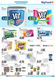 Volantino Big Food Pagina 55: Fantasy Fazzoletti €0,75, Carta igienica compatta wow! €1,25