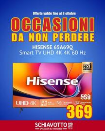 Volantino Schiavotto Pagina 8: Hisense TV €369,00