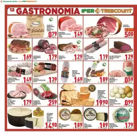 Volantino Iper Triscount Pagina 12: Petto di tacchino al forno €1,79, I tradizionali Nursia Salamella €1,49
