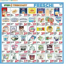 Volantino Iper Triscount Pagina 15: Galbani Santa Lucia Ricotta Senza Lattosio €1,69, Pavlakis feta senza lattosio €2,19