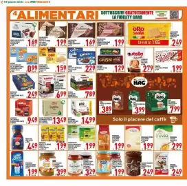 Volantino Iper Triscount Pagina 4: Kosé by Kimbo Caffè Deciso €14,99, Bahlsen Pick Up €2,49