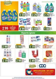 Volantino Tutto Buono Pagina 8: Soft ricarica classica €4,99, Mentadent dentifricio bianco/freschezza/igiene quotidiano €1,19