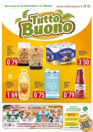 Volantino Tutto Buono Pagina 1: Scottonele carta igienica €3,50, Santa Rosa passata classica €0,79
