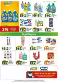 Volantino Tutto Buono Pagina 8: Soft ricarica classica €4,99, Mentadent dentifricio bianco/freschezza/igiene quotidiano €1,19