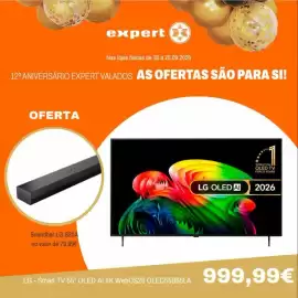 Folheto Expert Página 8: Lg smart tv 55" oled ai 4k webos26 oled55b65la €999,99