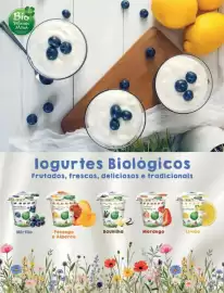 Folheto Celeiro Página 9: Bio Wiesen Milch Heidelbeer logurtes Biológicos Frutados, frescos, deliciosos e tradicionais Blo