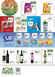 Folheto Aqui é fresco Página 4: Alim. Cão Seco Purina ONE €5,59, Licor Ginja Mariquinhos s/fruto €14,39