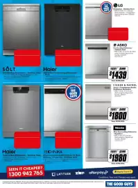 The Good Guys catalogue week 39 Page 6: Fisher & Paykel Series 7 Contemporary Double DishDrawer Dishwasher €1.800,00