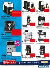 The Good Guys catalogue week 39 Page 7: 166459339 WK13 Cup not included NESPRESSO Vertuo Pop Capsule Coffee Machine Solo -