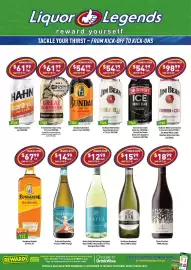 Liquor Legends catalogue Page 1: Matua Sauvignon Blanc €12,99, Mud House Sauvignon Blanc €15,99