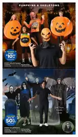 Spotlight catalogue Page 3: VIP PRICE FROM $10500 Accessories PUMPKINS & SKELETONS .0.0. SPOOKY HOLLOW Pumpkins I Costumes