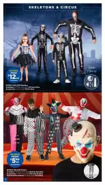 Spotlight catalogue Page 4: VIP PRICE FROM $12ea Costumes SKELETONS & CIRCUS I SPOOKY HOLLOW Skeletons I Costumes Full Price