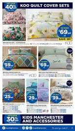 Spotlight catalogue Page 3: VIP'S SAVE 40% KOO QUILT COVER SETS OFF DIANNE FULL PRICE BONNIE JADA FLORAL KOO Quilt Cover