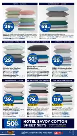Spotlight catalogue Page 4: VIP PRICE $399 QB COTTON EASY CARE 400 THREAD COUNT BAMBOO VIP PRICE $69 set QB BRAMPTON HOUSE