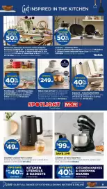 Spotlight catalogue Page 9: VIP'S SAVE 30% TO 50% OFF FULL PRICE Get INSPIRED IN THE KITCHEN B VIP'S SAVE 30% TO 50% OFF