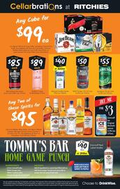 Ritchies catalogue week 39 Page 2: Wild Turkey 101 & Cola €50,00, Any Two of these Spirits €95,00