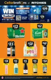 Ritchies catalogue week 39 Page 1: De Bortoli Buttery Chardonnay €15,00, Brown Brothers Moscato Varieties €50,00