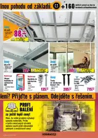 Hornbach leták Strana 5: Knauf cd profil €118,00, Fischer Hmoždinka do sádrokartonu GKM €135,00