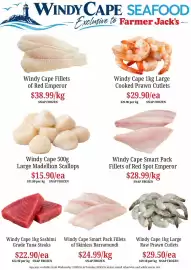 Farmer Jack's catalogue week 39 Page 4: WINDY CAPE SEAFOOD Exclusive to Farmer Jack's - Windy Cape Fillets of Red Emperor