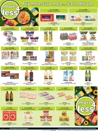 Makro catalogue Page 8: CANDEREL Low Kilojoule Sweetener Sticks 100's €110,00, TODAY Sausage Rolls €58,00