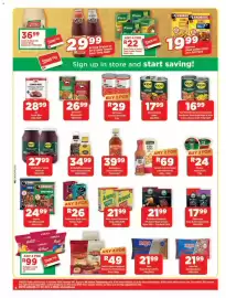 OK Grocer catalogue Page 4: Fatti's & Moni's Pasta Shapes €49,00, Knorrox Soya Mince Assorted €24,99