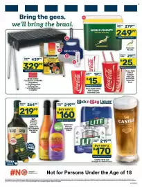 Pick n Pay catalogue Page 3: Robertson Mimosa Assorted 750ml €160,00, Klipdrift Premium Brandy €219,99