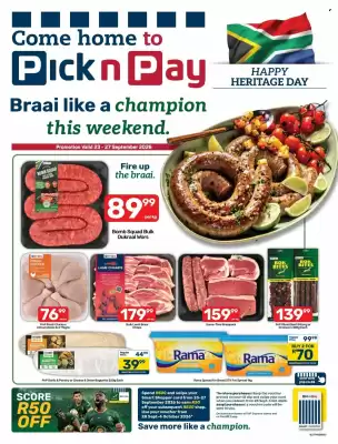 Pick n Pay (valid until 27-09)