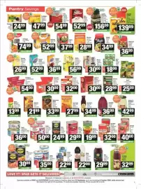 SuperSpar catalogue Page 3: Hugo's - mixed fruit jam €34,99, Black cat - peanut butter €36,99