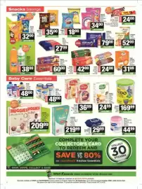 SuperSpar catalogue Page 4: Hero - super creamy biscuits €24,00, Nestlé - baby cereal €36,99