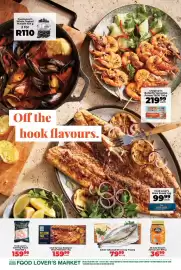 Food Lover's Market catalogue Page 11: All gold - smooth apricot jam €36,99, Butterfly vannamei prawns 16/20 700 g €219,99