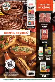 Food Lover's Market catalogue Page 9: Gourmet - sausages €139,99, Gourmet - beef burger patties €100,00