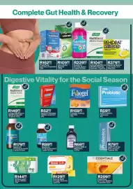 Alpha Pharm catalogue Page 4: Fybogel Orange Sachets €159,95, Rennie Salts Powder Sachets €129,95