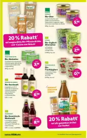 Denn's Biomarkt Flugblatt Seite 4: Sojade Bio-Joghurt-Alternative €2,49, Salzburgmilch Bio-Fruchtjoghurt €0,79