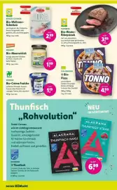 Denn's Biomarkt Flugblatt Seite 6: Followfood Bio-Pizza €4,99, Sonnberg Bio-Rinder-Ribeysteak €3,93